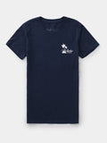 Dog Beach - Womens T-Shirt - Navy